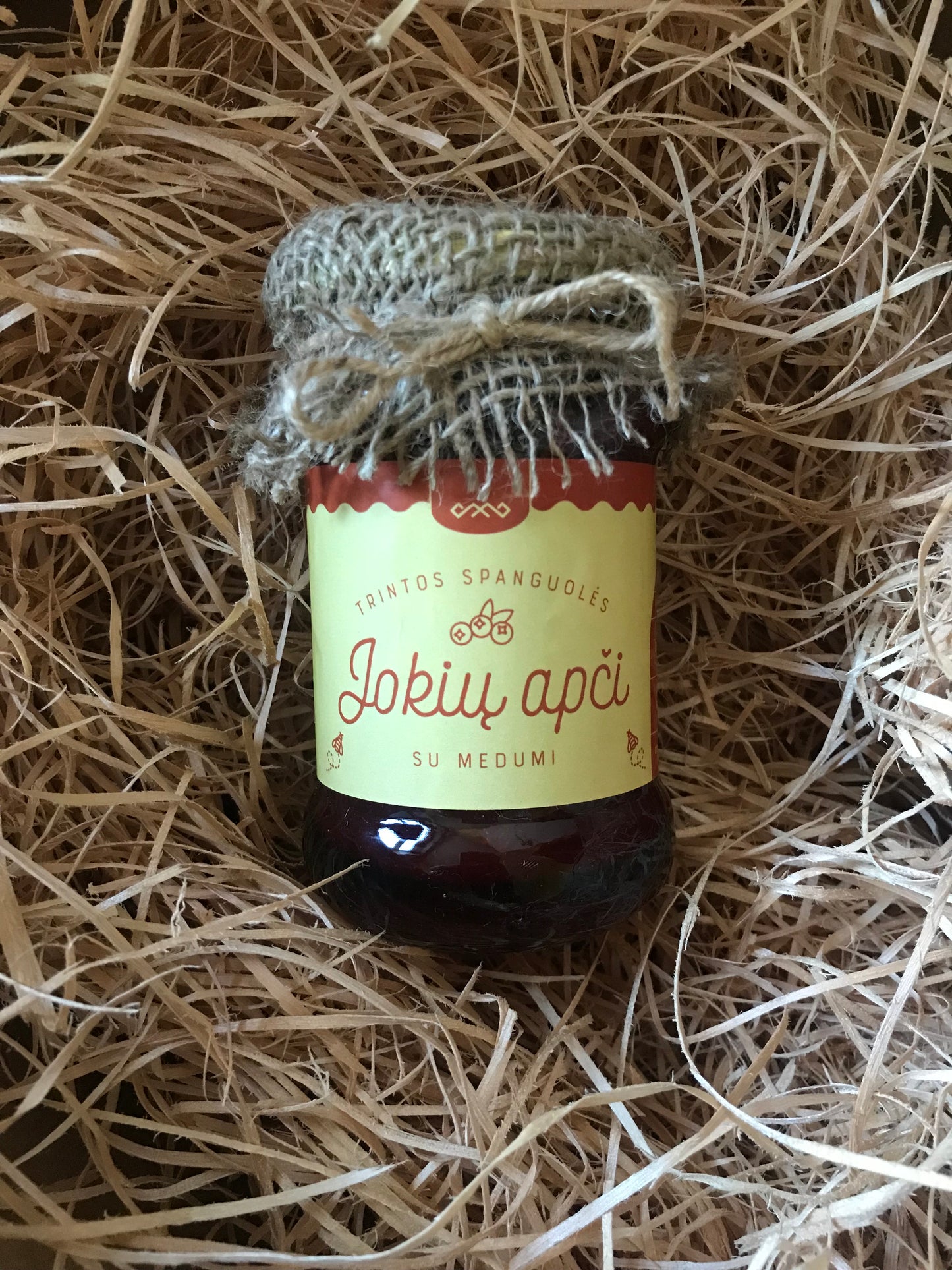 Pureed cranberries with honey "No APČI"