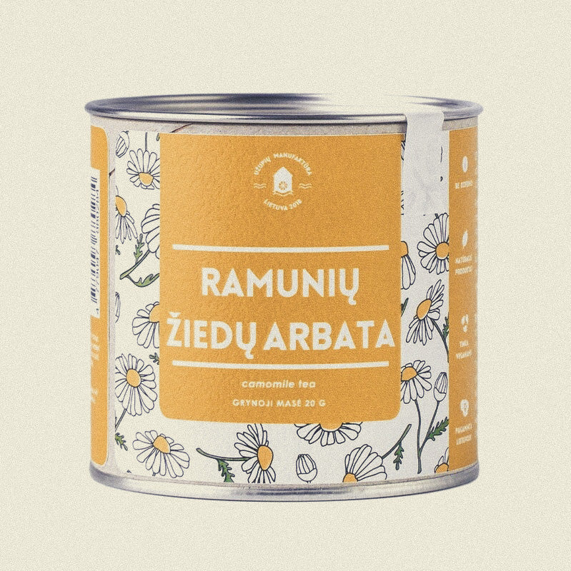 Ramunių žiedų arbata