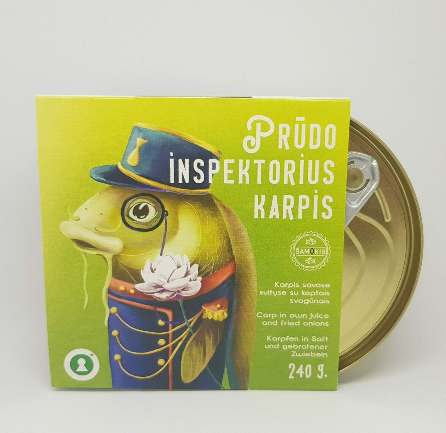 „Prūdo inspektorius Karpis“ - Karpis savose sultyse su kepintais svogūnais