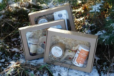 Beautiful cardboard gift box