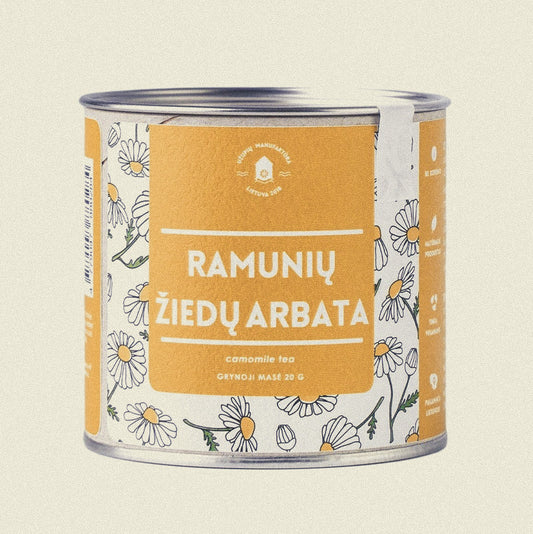 Ramunių žiedų arbata